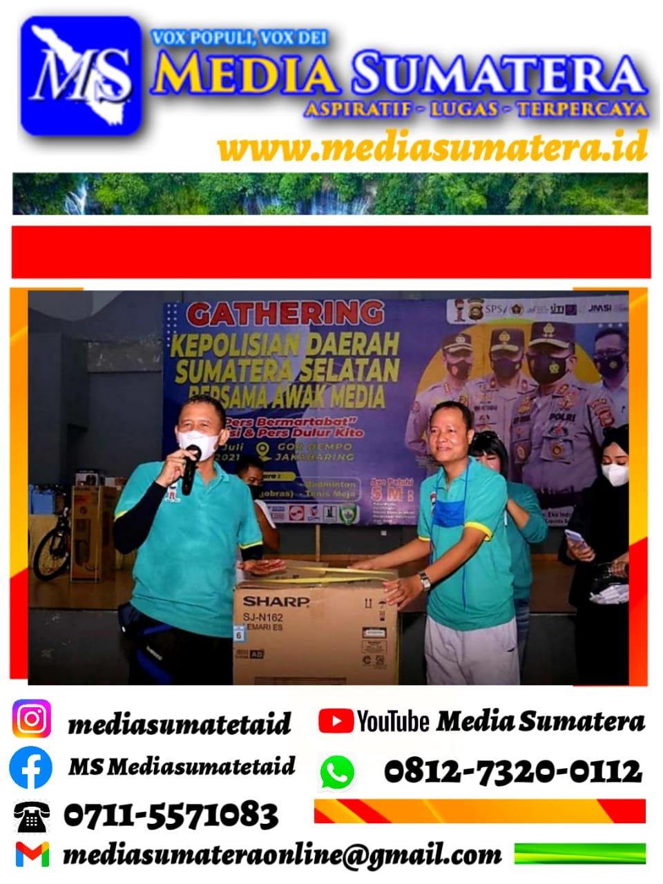 Gathering Kapolda Sumsel Bersama Awak Media "Pers Bermartabat" Polisi Dan Pers Dulur Kito Gathering Kapolda Sumsel Bersama Awak Media "Pers Bermartabat" Polisi Dan Pers Dulur Kito