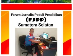 Ketua Forum Jurnalis Peduli Pendidikan (FJPP) Sumsel  : Terima Kasih Polri Berantas Narkoba Sikat Habis Narkoba sampai Ke Akarnya