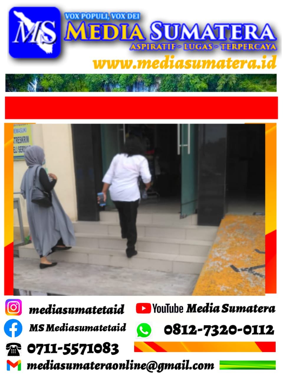 Terkait Kasus Penggelapan Uang Nasabah Ketua Yayasan Sari Asih Nusantara Rusmani Manurung Penuhi Panggilan Satreskrim Polresta Deli Serdang