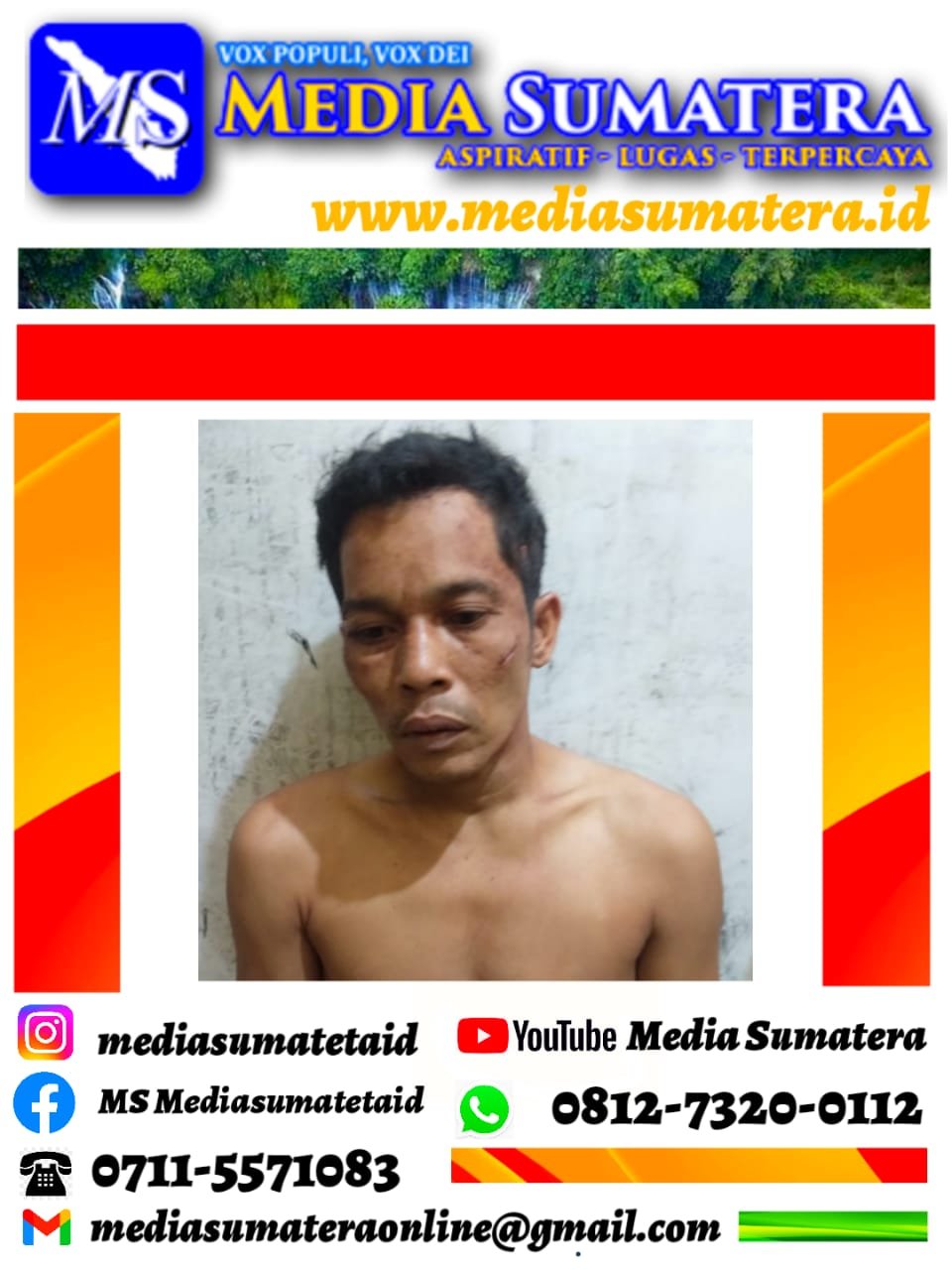 Nasib Apes Ilham, Terperogok Curi Sepeda Motor Diamuk Massa