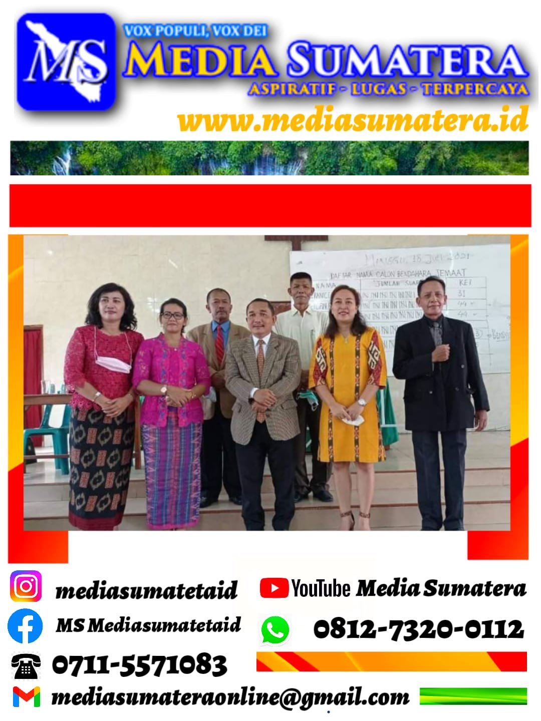 Pendeta Resort GKPI Jemaat Khusus Immanuel Pdt. Martin P Hutabarat, S. Th., MM., Akan Melantik Bendahara Jemaat Yang Baru Periode 2020-2025
