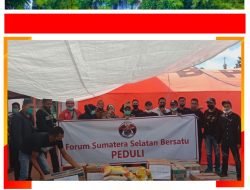 Aksi Sosial DPP Forum Sumsel Bersatu (FSB) “Peduli” Bantu Korban Kebakaran di Desa Pemulutan Ilir Ogan Ilir