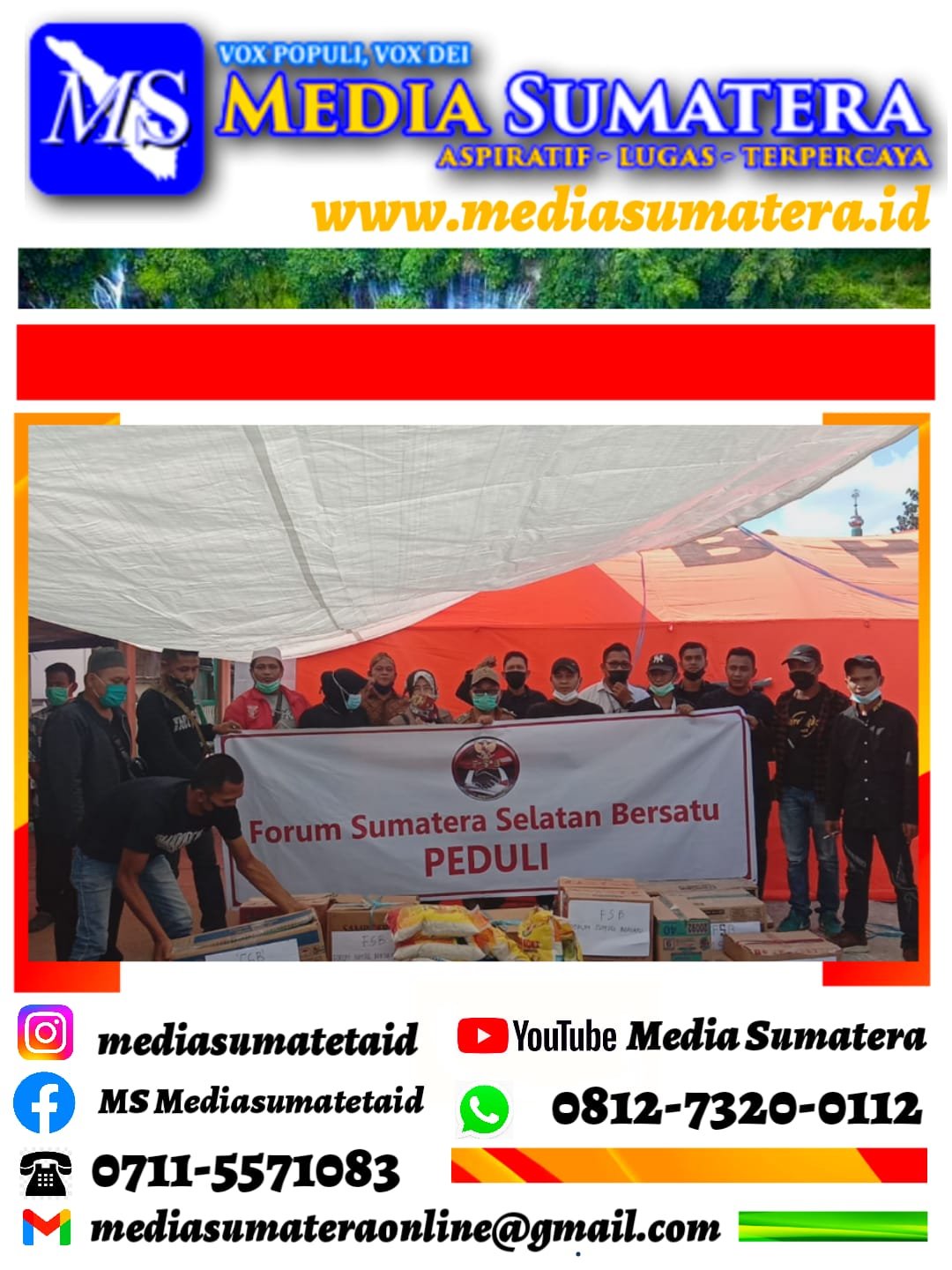 Aksi Sosial DPP Forum Sumsel Bersatu (FSB) "Peduli" Bantu Korban Kebakaran di Desa Pemulutan Ilir Ogan Ilir Aksi Sosial DPP Forum Sumsel Bersatu (FSB) "Peduli" Bantu Korban Kebakaran di Desa Pemulutan Ilir Ogan Ilir