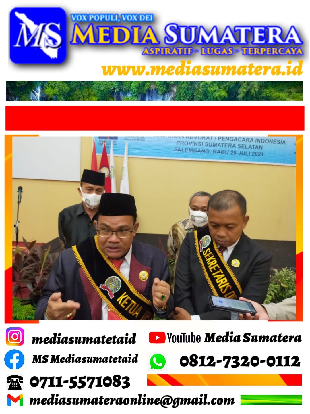 Saharudin, SH Resmi Dilantik Menjadi Ketua Dewan Pimpinan Daerah (DPD) Himpunan Advokat Pengacara Indonesia (HAPI) Sumsel, Siap Kerjasama Dengan ASN Dan Perguruan Tinggi Saharudin, SH Resmi Dilantik Menjadi Ketua Dewan Pimpinan Daerah (DPD) Himpunan Advokat Pengacara Indonesia (HAPI) Sumsel, Siap Kerjasama Dengan ASN Dan Perguruan Tinggi