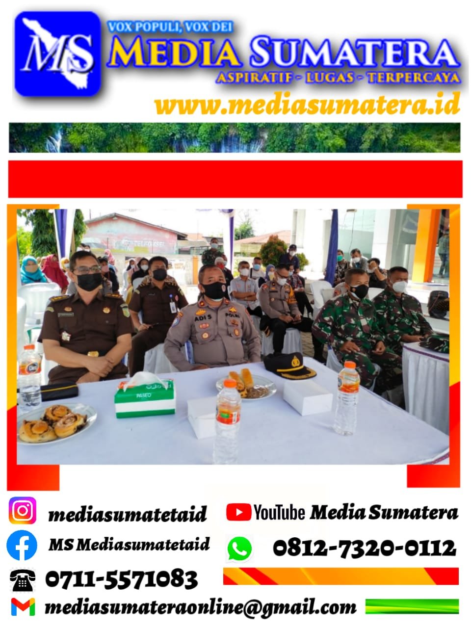 Polresta Deli Serdang Siap Amankan Pendistribusian Bantuan Beras - PPKM Di Kab. Deli Serdang