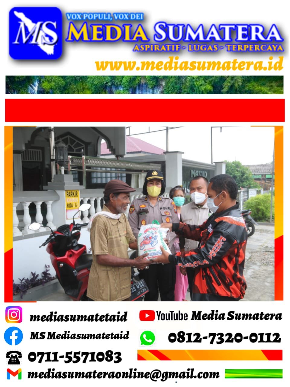Aksi Bantuan Beras KSJ Kabupaten Deli Serdang Digulirkan Tepat Sasaran Aksi Bantuan Beras KSJ Kabupaten Deli Serdang Digulirkan Tepat Sasaran