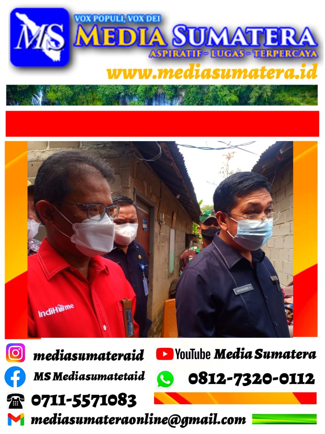 PT Telkom Indonesia Tbk Witel Sumsel Salurkan CSR Melalui Program Bedah Rumah Pemprov Sumsel PT Telkom Indonesia Tbk Witel Sumsel Salurkan CSR Melalui Program Bedah Rumah Pemprov Sumsel