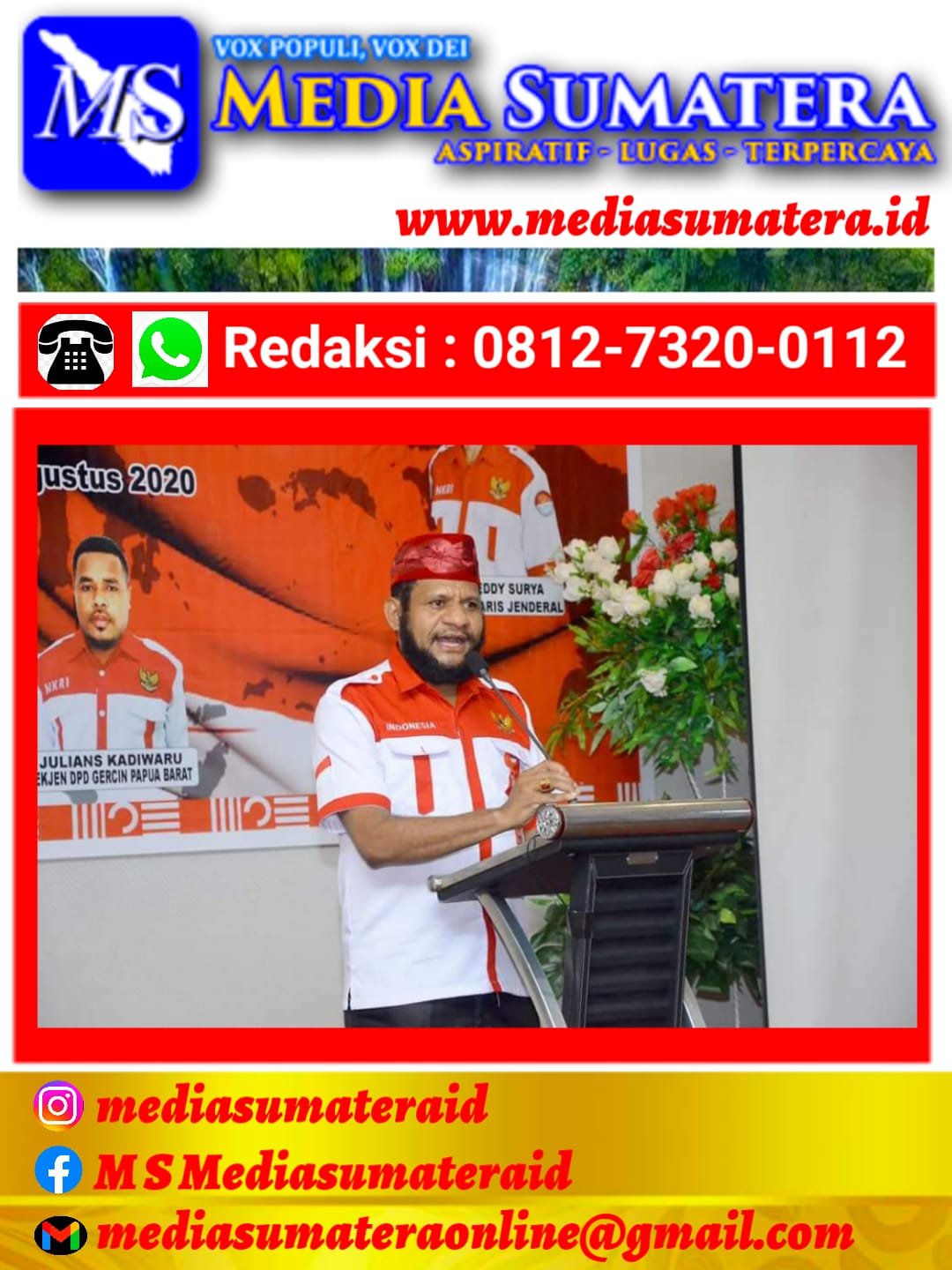 Ketua Umum (Ketum) Gerakan Rakyat Cinta Indonesia (Gercin) : Ganjar Pranowo Akan Hadiri Pelantikan Serentak DPC Gercin Kabupaten dan Kota Se Jawa Tengah Ketua Umum (Ketum) Gerakan Rakyat Cinta Indonesia (Gercin) : Ganjar Pranowo Akan Hadiri Pelantikan Serentak DPC Gercin Kabupaten dan Kota Se Jawa Tengah