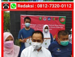 Lounching Gerakan Ayo Sehat Untuk Sumsel Disambut Baik SMAN 1 Palembang