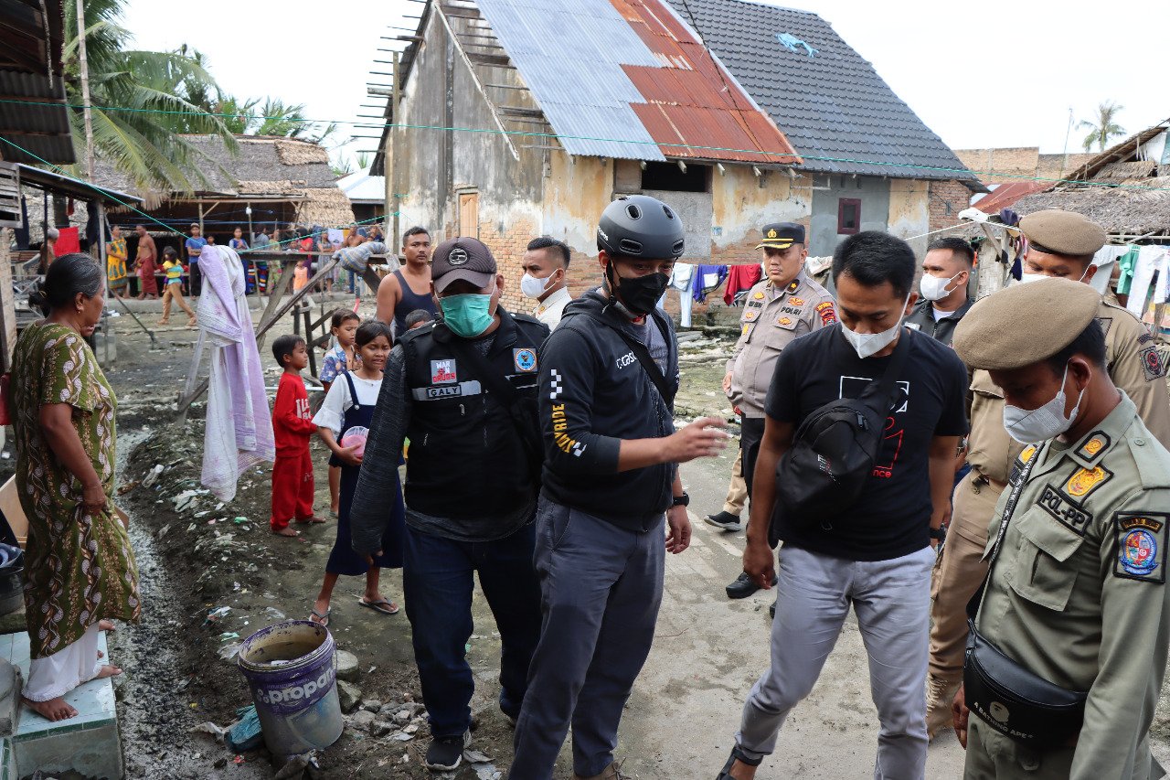 Gerebek Kampung Narkoba Di Pantai Labu Polresta Deli Serdang Amankan 7 Orang
