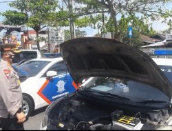 Polresta Deli Serdang Periksa Semua Kenderaan Dinas Bermotor Personil