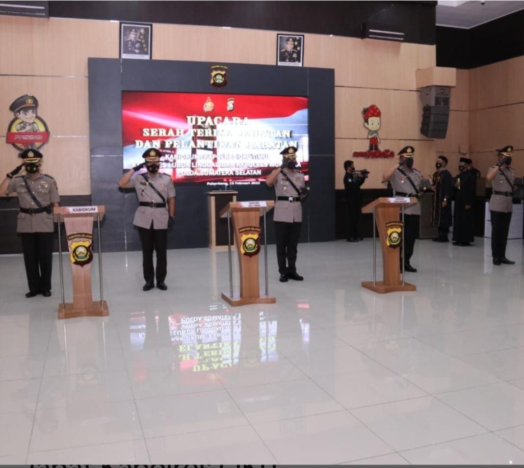 KBP Jansen Sitohang SIK, MH resmi menjabat Kabidkum Polda Sumsel