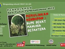 Keuskupan Agung Palembang Ajak Umat Kristiani Ber-APP