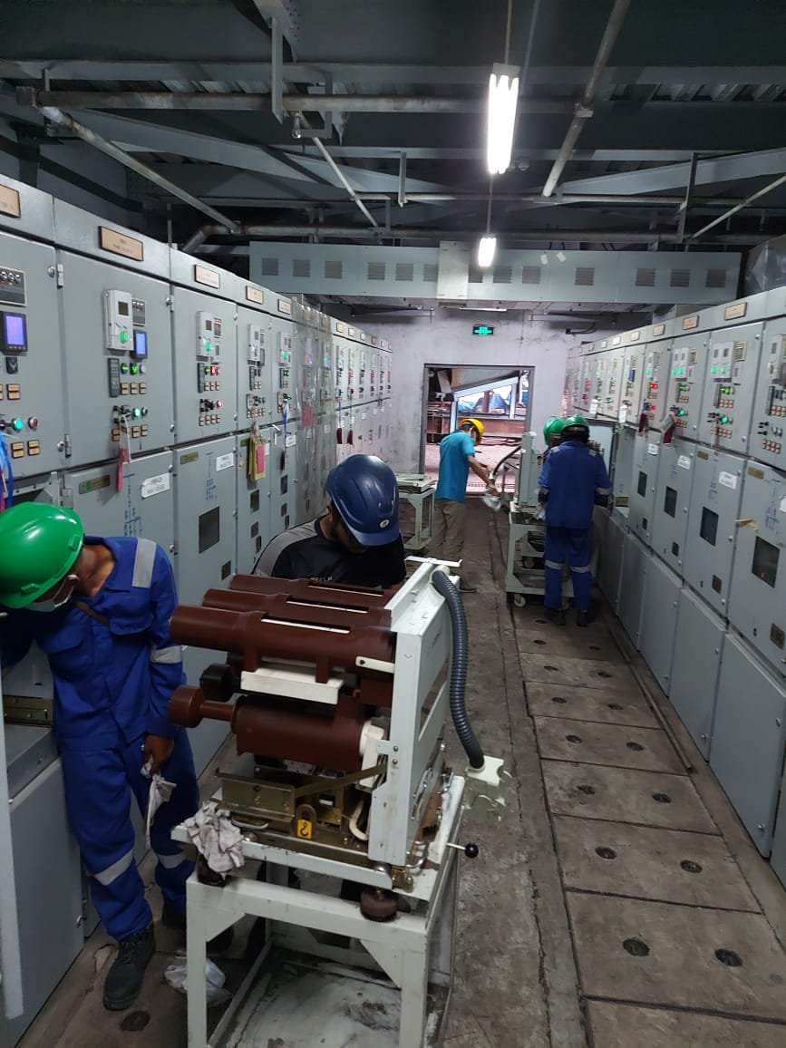 Semangat Terangi Negeri dibulan yang suci, PLN UPHK lakukan Pemeliharaan Periodik AI PLTU Teluk Sirih Unit 1