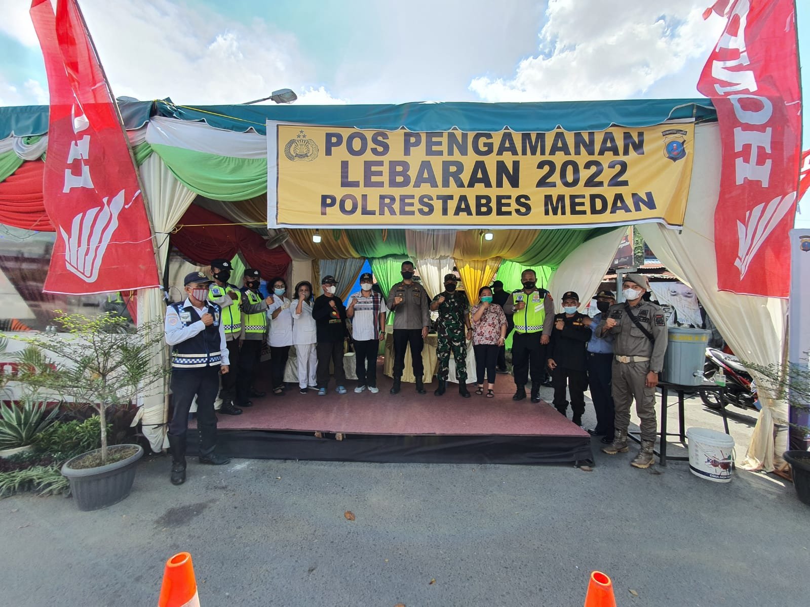 Kapolsek Percut Sei Tuan Tinjau Pos Pam Ops Ketupat Toba 2022 Kapolsek Percut Sei Tuan Tinjau Pos Pam Ops Ketupat Toba 2022