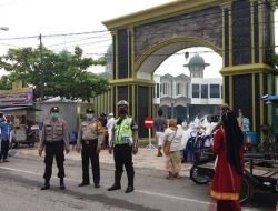 Polresta Deli Serdang Laksanakan Pengamanan Sholat Ied