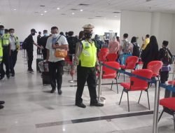 Polresta Deli Serdang Patroli Dan Atur Arus Lalu Lintan Hari Raya Idul Fitri 1443 H