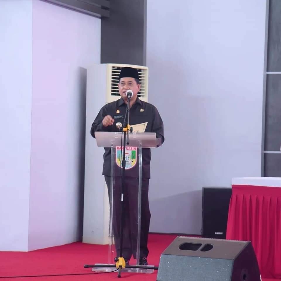 Bupati Banyuasin Ajak CPNS Dan PPPK Bersinergi Wujudkan Banyuasin Bangkit, Adil dan Sejahtera Bupati Banyuasin Ajak CPNS Dan PPPK Bersinergi Wujudkan Banyuasin Bangkit, Adil dan Sejahtera