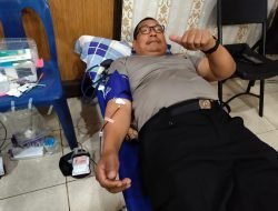 Sambut HUT Bhayangkara ke-76, Polresta Deli Serdang Gelar Donor Darah