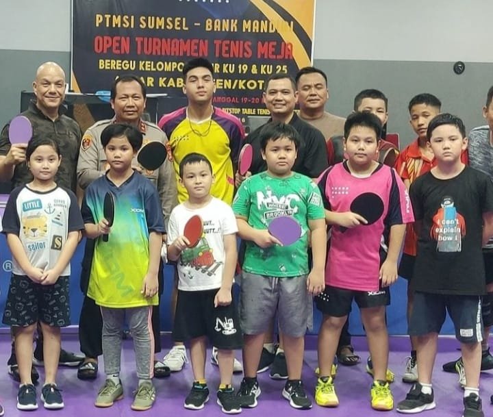 Kapolda Buka Turnamen Tenis Meja HUT Bhayangkara ke-76