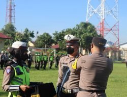 Polresta Deli Serdang Gelar Apel Pasukan Ops Patuh Toba 2022