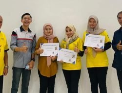 Ikut Berpartisipasi, 3 Karyawati PT MEP Terima Penghargaan Apresiasi