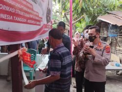 Jelang Hari Bhayangkara Ke 76, Polresta Deli Serdang Gelar Baksos Dan Bansos