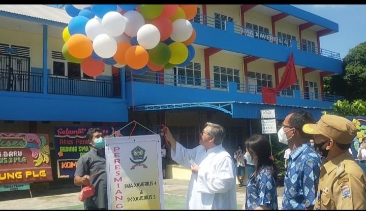 SMA Xaverius 4 Palembang Tempati Gedung Baru SMA Xaverius 4 Palembang Tempati Gedung Baru
