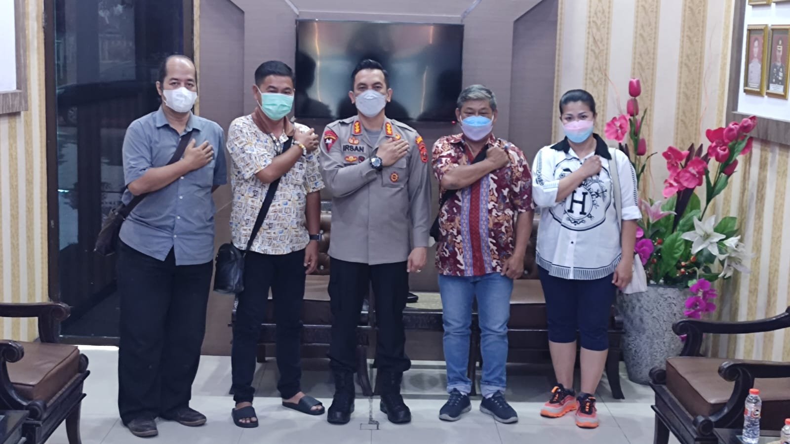 Kapolresta Deli Serdang Sambut Audensi Rohaniawan Agama Khonghucu