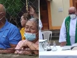 Pelecehan Polisi Memaksa Imam untuk Merayakan Misa di Luar Gereja di Nikaragua