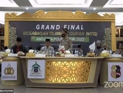 Mabes Polri Gelar Grand Final MTQ, Dua Anggota Polda Sumsel Dapatkan Juara