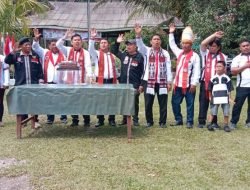 Rayakan HUT ke-77 RI, Horas Bangso Batak Kibarkan Bendera di Namo Batang