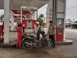 Polresta Deli Serdang Monitoring Ketersediaan BBM Di SPBU