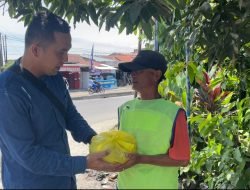 Sat Narkoba Polresta Deli Serdang Bagikan Bansos Kepada Masyarakat