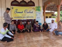 Polresta Deli Serdang Gelar Jumat Curhat