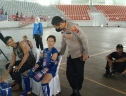Kabag Ops Polrestabes Medan Cek Pengamanan Pekan Olah Raga Sumatera Utara (PORPROVSU)
