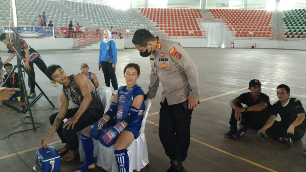 Kabag Ops Polrestabes Medan Cek Pengamanan Pekan Olah Raga Sumatera Utara (PORPROVSU) Kabag Ops Polrestabes Medan Cek Pengamanan Pekan Olah Raga Sumatera Utara (PORPROVSU)