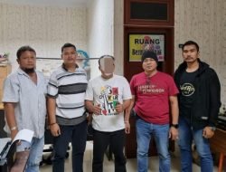 Sat Reskrim Polresta Deli Serdang Amankan Pelaku Penganiayaan Di Sumatera Barat