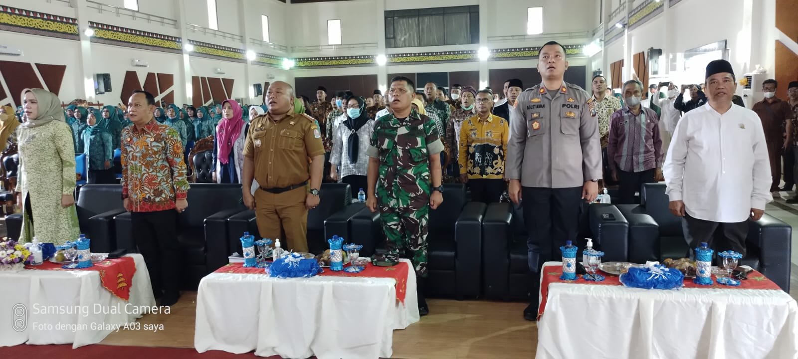 Kapolsek Percut Sei Tuan Hadiri Penilaian Dan Pembinaan kecamatan Terbaik Sumatera Utara