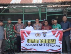 Polresta Deli Serdang Kembali Gelar Jumat Curhat Dengan Masyarakat