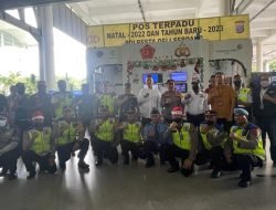 Kapolresta Deli Serdang Forkopimda Sumut Cek Pos Terpadu Ops Lilin Toba 2022 Bandara KNIA