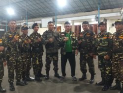 TNI – Polri dan Banser Jaga Gereja Malam Natal Amankan Palembang