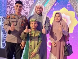 Aipda Tabi’ul Hidayat, Personil Polresta Deli Serdang Tampil Sebagai Qori di Acara Hafizh Indonesia 2023
