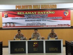 Puslitbang Polri Kunjungan Penelitian Ke Polresta Deli Serdang
