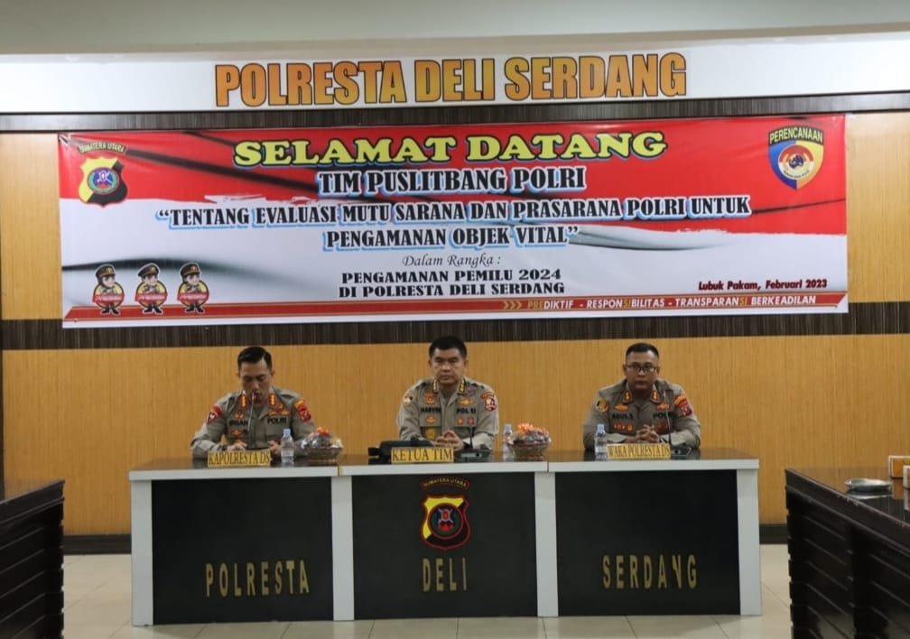 Puslitbang Polri Kunjungan Penelitian Ke Polresta Deli Serdang Puslitbang Polri Kunjungan Penelitian Ke Polresta Deli Serdang