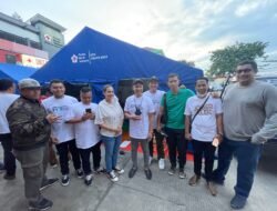 Relawan Forum AKHLAK Indonesia Terjun Langsung Beri Bantuan Kepada Warga Plumpang