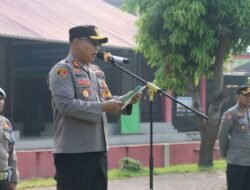 Polresta Deli Serdang Gelar Apel Pasukan Operasi Keselamatan Toba 2023