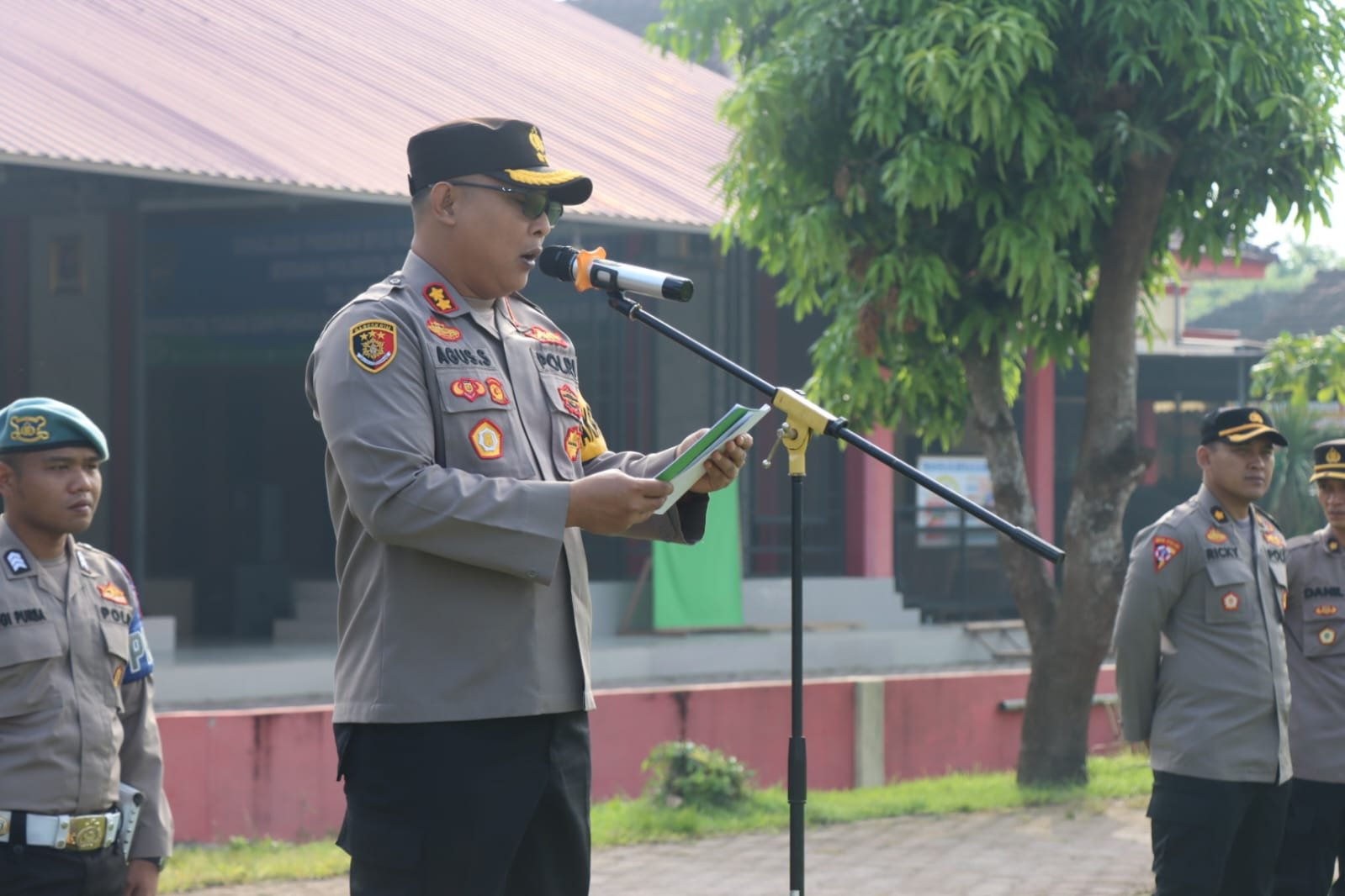 Polresta Deli Serdang Gelar Apel Pasukan Operasi Keselamatan Toba 2023