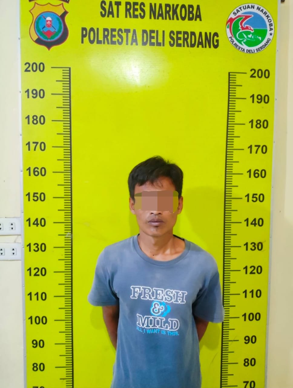 Mau Pakai Ganja, Buruh Bangunan Diciduk Dalam Rumah