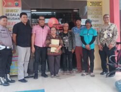 Sat Intelkam Polresta Deli Serdang Bantu 3 Warga Bandung Terlantar